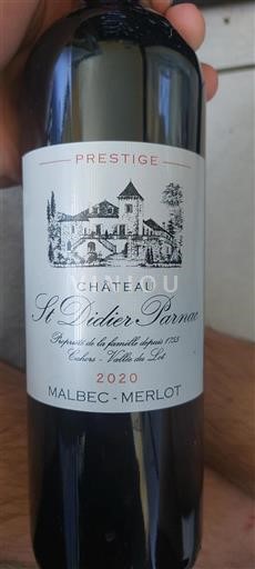 Lounais-Ranska Cahors Château St Didierparnac Prestige 2020