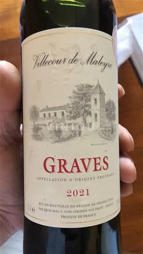 Bordeaux Graves Villecour de Maleyre 2021