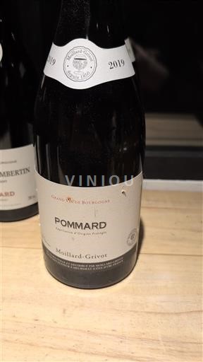 Borgoña Pommard Premier Cru Moillard Grivot 2019