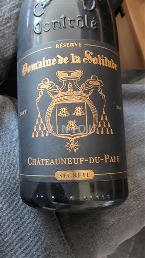 Rhône-dalen Châteauneuf-du-Pape Domaine La Solitude Réserve 2017