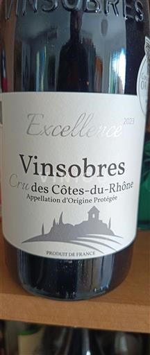 Rhône Valley Vinsobres Excellence 2023