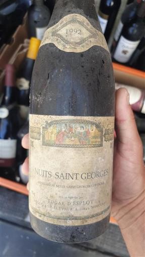 Burgundi Nuits-saint-georges Edgar Esplot 1992