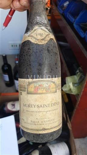Burgundija Morey-Saint-Denis Grand Cru Edgar Esplot 1988