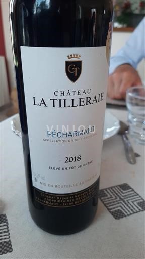 Sud-Ouest Pécharmant Château La Tilleraie 2018