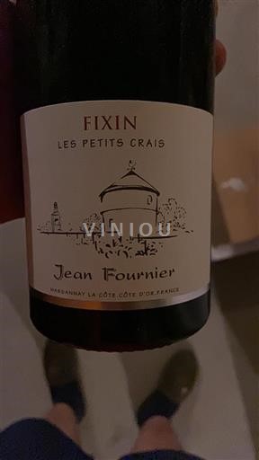 Borgoña Fixin Premier Cru Domaine Jean Fournier Les Petits Crais 2019