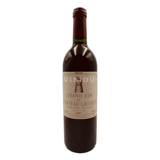 Bordeaux Pauillac Château Latour 1991