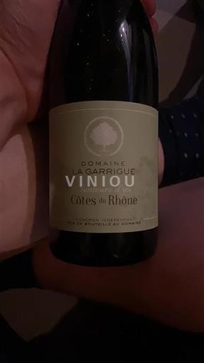 Thung lũng Rhône Côtes-du-rhône Domaine La Garrigue Senteurs d'ici 2022