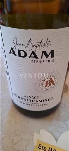 Alsace Gewurztraminer Jean Baptiste Adam Non-Vintage