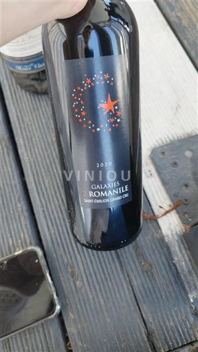 Bordeaux Saint-Émilion Grand Cru 2 Romanile Galaxies 2020