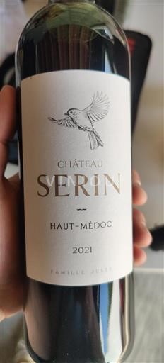 Bordeaux Haut-Médoc Château Serin 2021