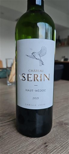 Bordeaux Haut-Médoc Château Serin 2021