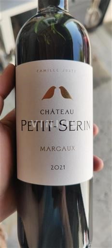 Bordeaux Margaux Grand Cru Château Petit Serin 2021