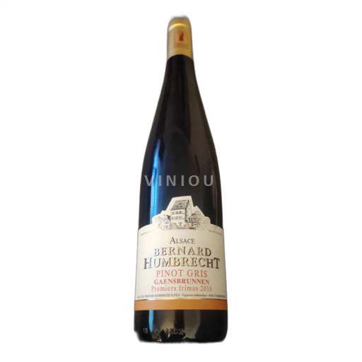 Alsácia Pinot gris Bernard Humbrecht Gaensbrunnen Premiers Frimas 2018