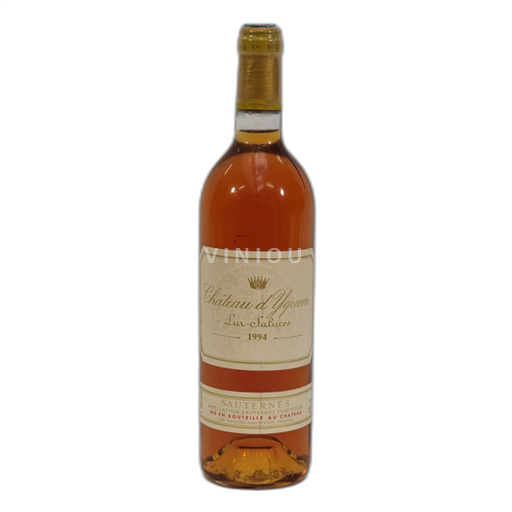 Vin Blanc sec Premier Grand Cru Classé Château Yquem 1994 France Bordeaux Sauternes AOC