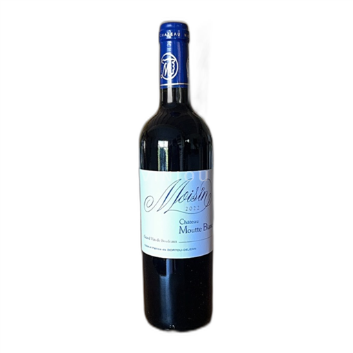 Burdeos Bordeaux Château Moutte Blanc Moisin 2022