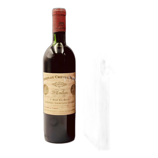 Bordéus Saint-Émilion Grand Cru Château Cheval Blanc Grand Cru Classé + Coffret 1970