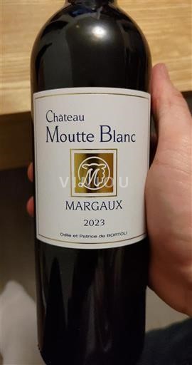 Bordeaux Margaux Château Moutte Blanc 2023