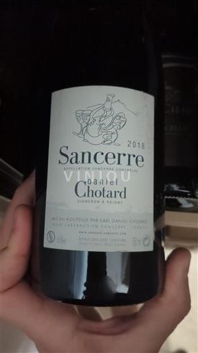 Valle del Loira Sancerre Daniel Chotard 2018