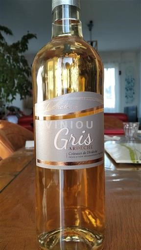 Alpe in reke Rona Ardeški vinogradni grici Lablanche Gris Neleten.