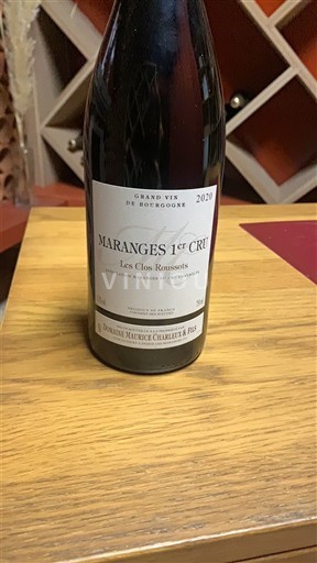 Bourgogne Không được chỉ định Premier Cru Domaine Maurice Charleux & Fils Les Clos Roussots 2020