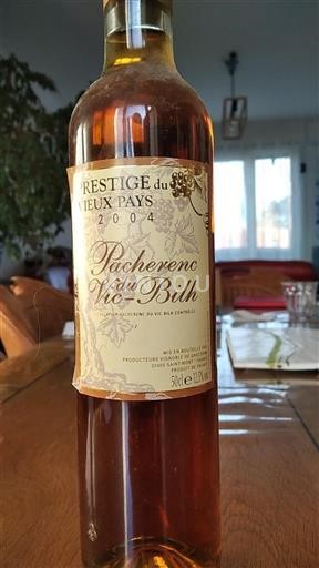 Sydväst Pacherenc-du-vic-bilh Vignoble De Gascogne Prestige du Vieux Pays 2004