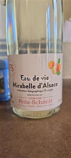 Chartreuse Chartreuse Blanche Eau de Vie Mirabelle  Fritzschmitt 5a France