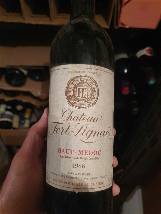 Burdeos Haut-Médoc Château Fortlignac 1986