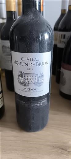 Bordéus Médoc Château Moulin De Brion 2014