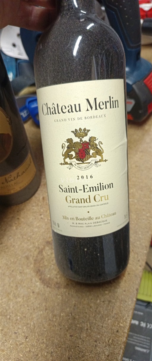 Bordeaux Saint-Émilion Grand Cru Château Merlin 2016