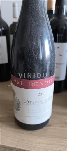 Rhônetal Côtes du Rhône Cuvée Benoit 2011