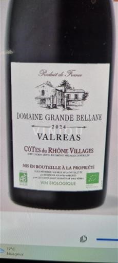 Rona dolina Côtes-du-Rhône-Villages Domaine Grande Bellane 2024