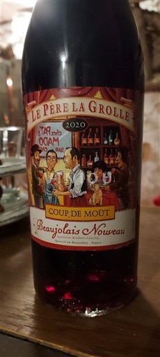 Beaujolais Beaujolais Nouveau Le Père La Grolle Coup de Moût 2020