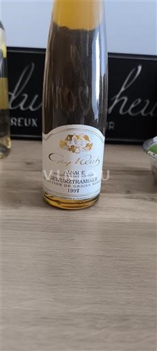 Alsasko Gewürztraminer Guy Wach Sélection de Grains Nobles 1998