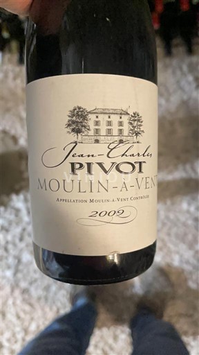 Beaujolais Moulin-à-vent Jeancharles Pivot 2009