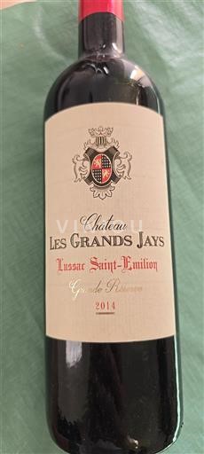 Bordéus Lussac-Saint-Émilion Château Les Grands Jays Grande Réserve 2014