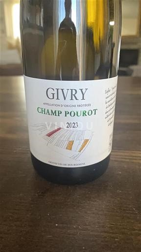 Bourgogne Givry Grand Cru Champ Pourot 2023