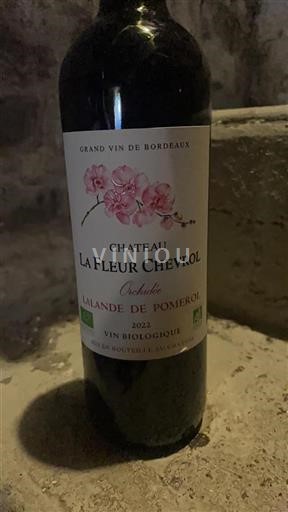 Bordeaux Lalande-de-Pomerol Château La Fleur Chevrol Orchidée 2022
