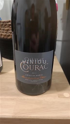 Rhônen laakso Côtes-du-rhône Château Courac 2011