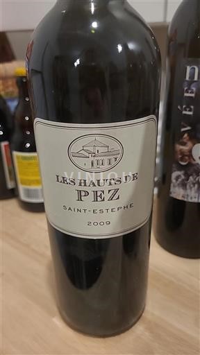 Bordéus Saint-Estèphe Les Hauts De Pez 2009