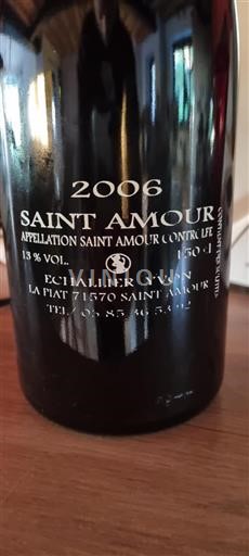 Beaujolais Saint-Amour Echallier Yvon 2006