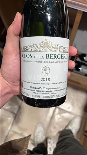 Loirevallei Savennières-roche-aux-moines Château La Rocheauxmoines Clos de la Bergerie 2018
