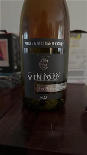 Loirevallei Chinon Pierre & Bertrand Couly Les Blancs Closeaux 2023
