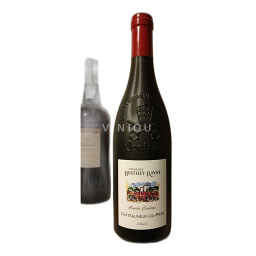 Vin Rouge sec Cuvée Cadiac Domaine Berthet-Rayne 2022 France Vallée du Rhône Châteauneuf-du-pape AOC