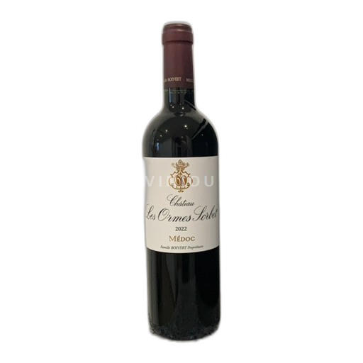 Vin Rouge sec Château Les Ormes Sorbet 2022 France Bordeaux Médoc AOC Grand Cru