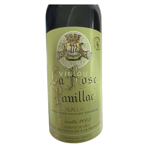 Bordéus Pauillac La Rose Pauillac 2005