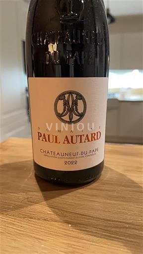 Rhône-dalen Châteauneuf-du-Pape Domaine Paul Autard 2022