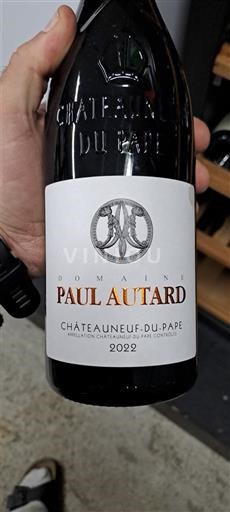 Valle del Ródano Châteauneuf-du-Pape. Domaine Paul Autard 2022