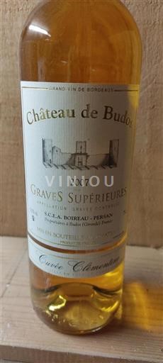 Bordeaux Graves Supérieures Château Budos Clémentine 2007