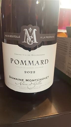 Bourgogne Pommard Domaine Montchovet 2022