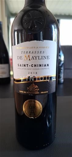 Languedoque Saint-Chinian Terrasses De Mayline 2018